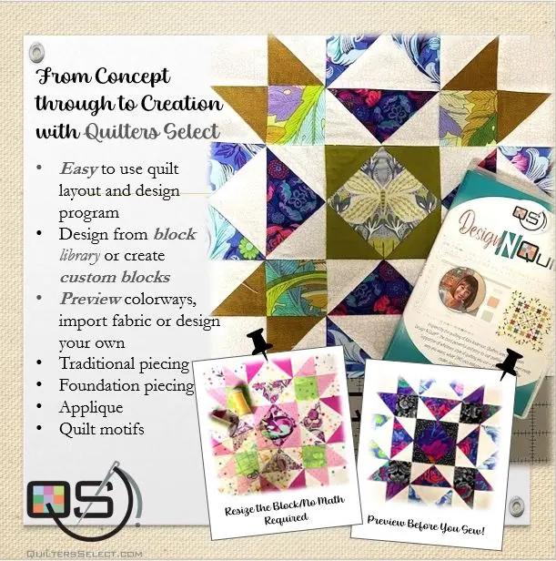 Quilters Select Design N Quilt Software - Image 2