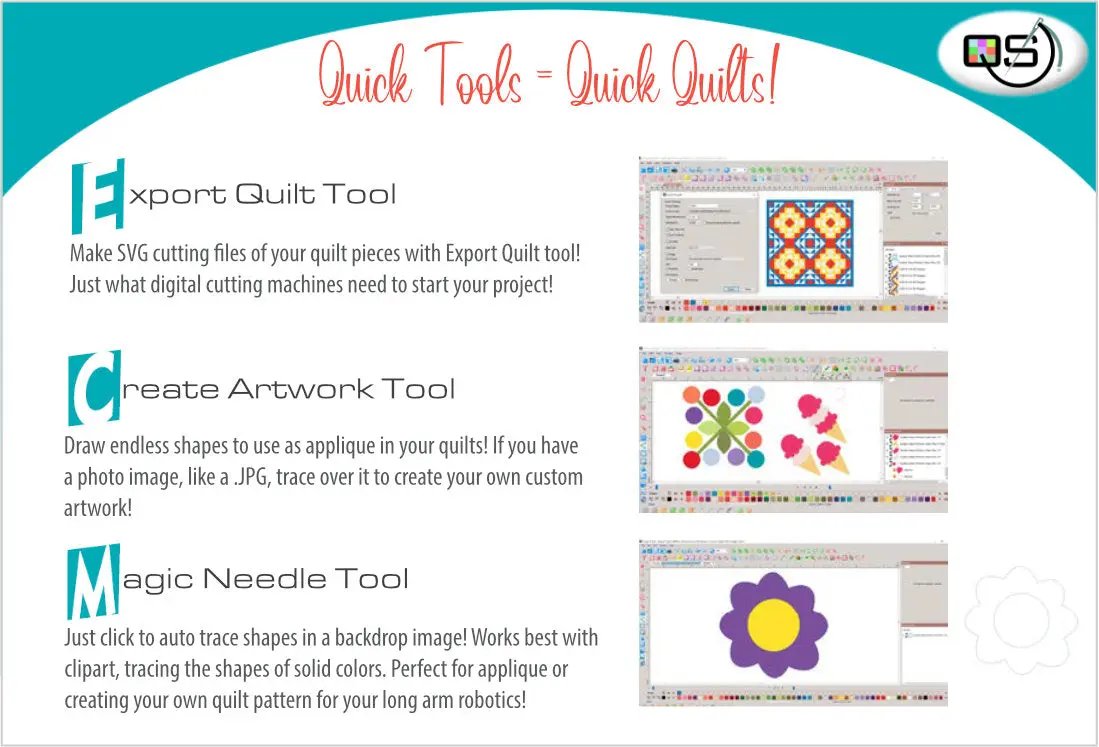 Quilters Select Design N Quilt Software - Image 4